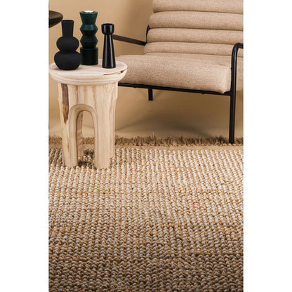 Natural material rug BUBBLES