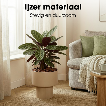 Flowerpot inside Lux Light brown
