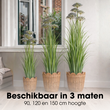 Artificial Plant Ornamental Grass Purple