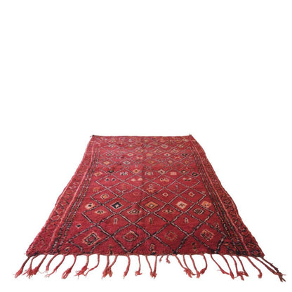 Pure wool Moroccan Berber rug 197 x 313 cm