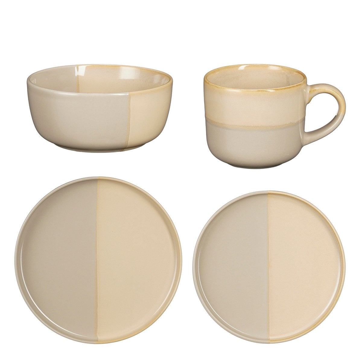 Crockery set Ozzu Gray