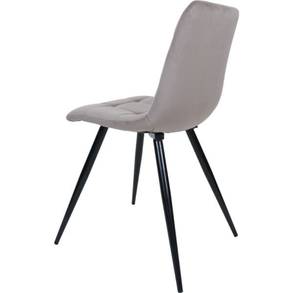 Dining room chair Galgary Taupe 08 – Vintage Velvet