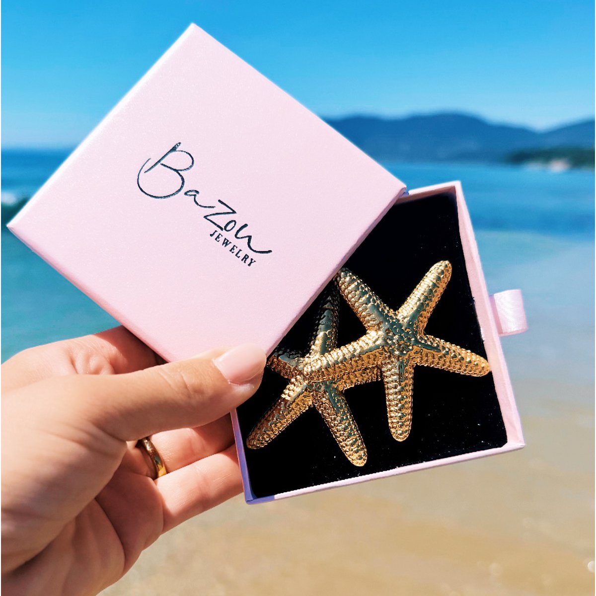 Statement earring 'STARFISH'