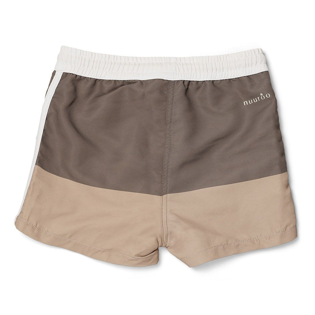 Milo swim shorts Light brown / Warm green