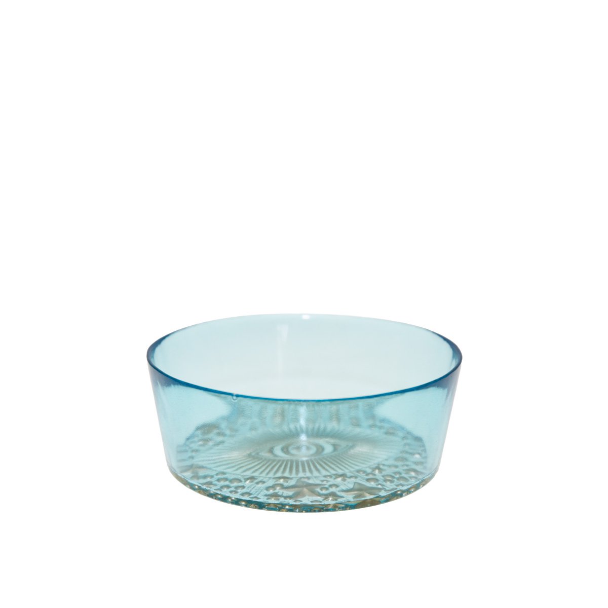 Turquoise blue eye bowl 15x15x6cm