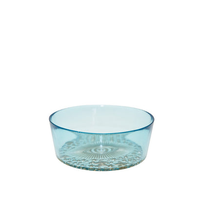 Turquoise blue eye bowl 15x15x6cm