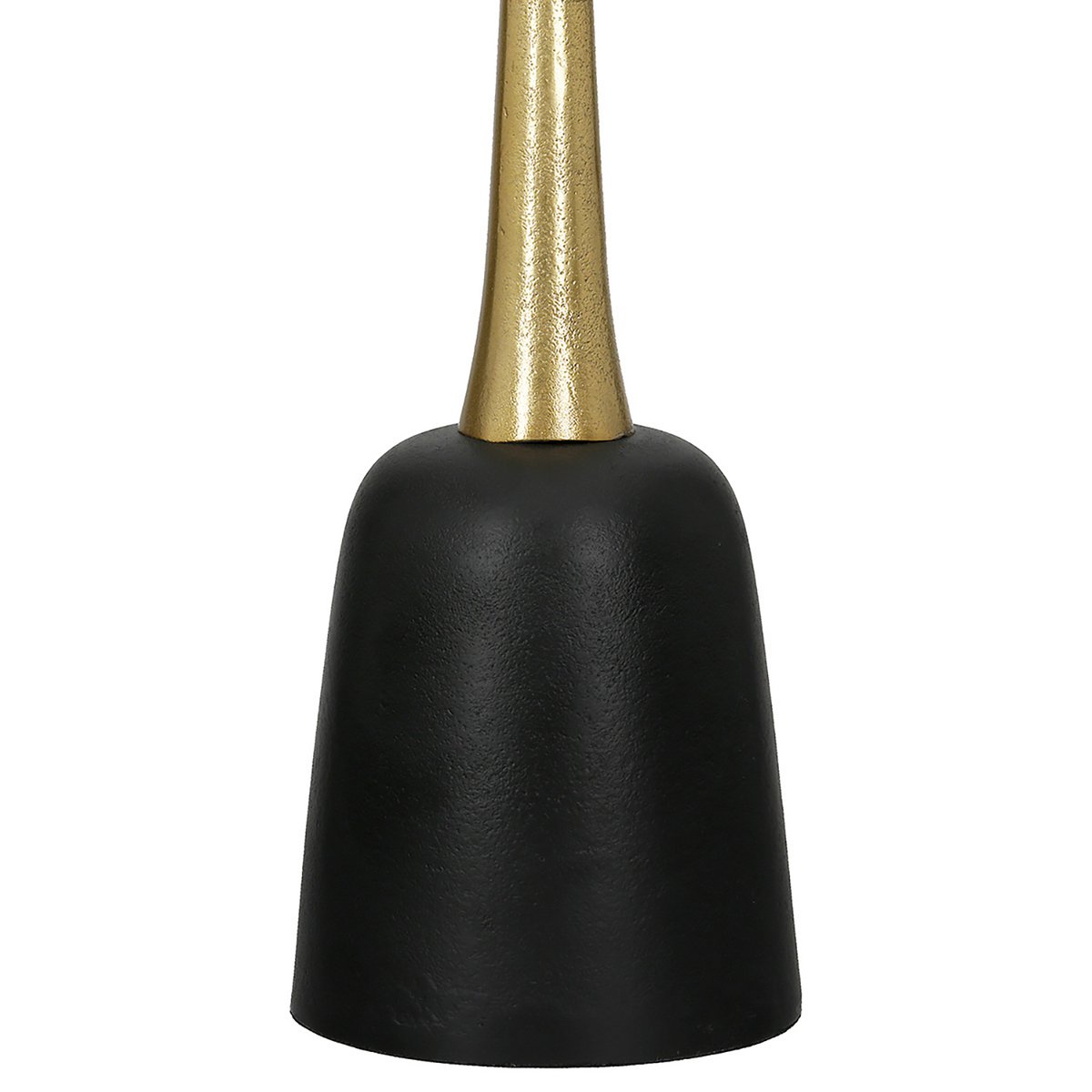 Dora candlestick black H.46 cm