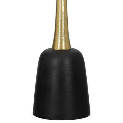 Dora candlestick black H.46 cm