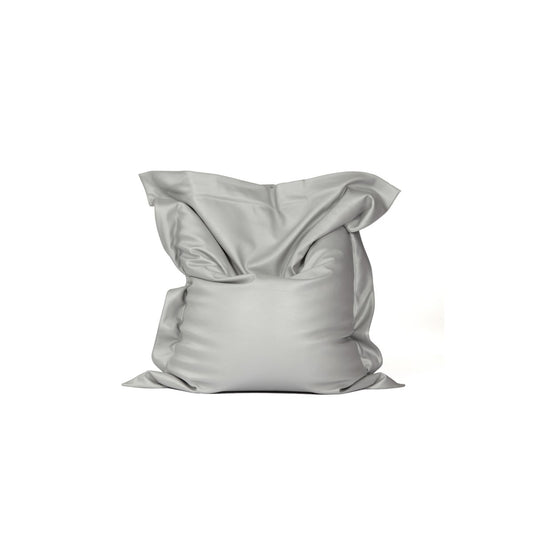 BEANBAG LEATHERLOOK - Light grey