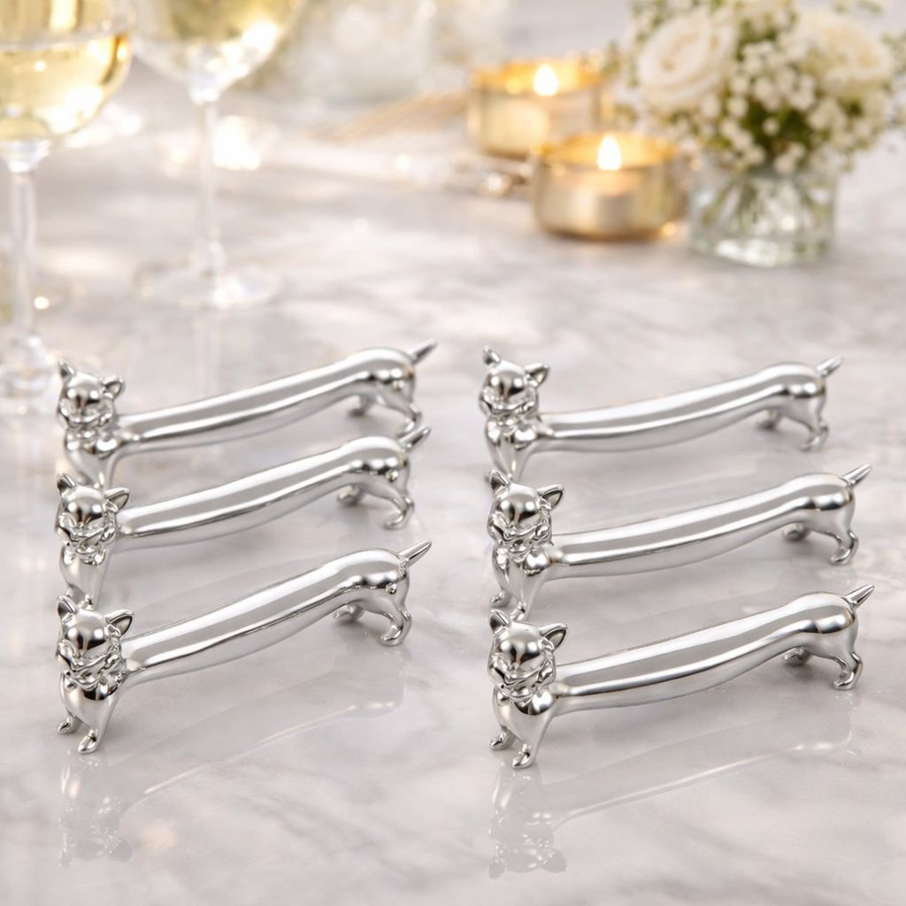 Cat knife holder - set of 6