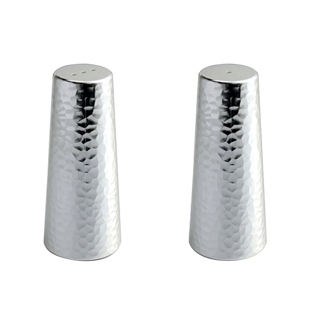 Martelee silver and silver pepper