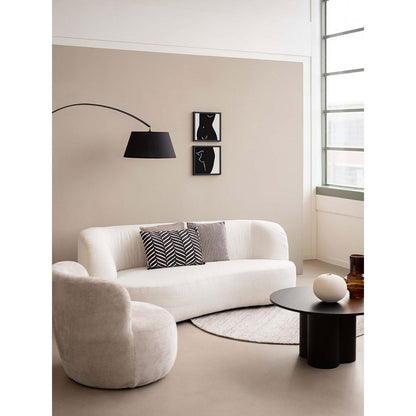Rug Pebbel 834 - Round ø200 cm