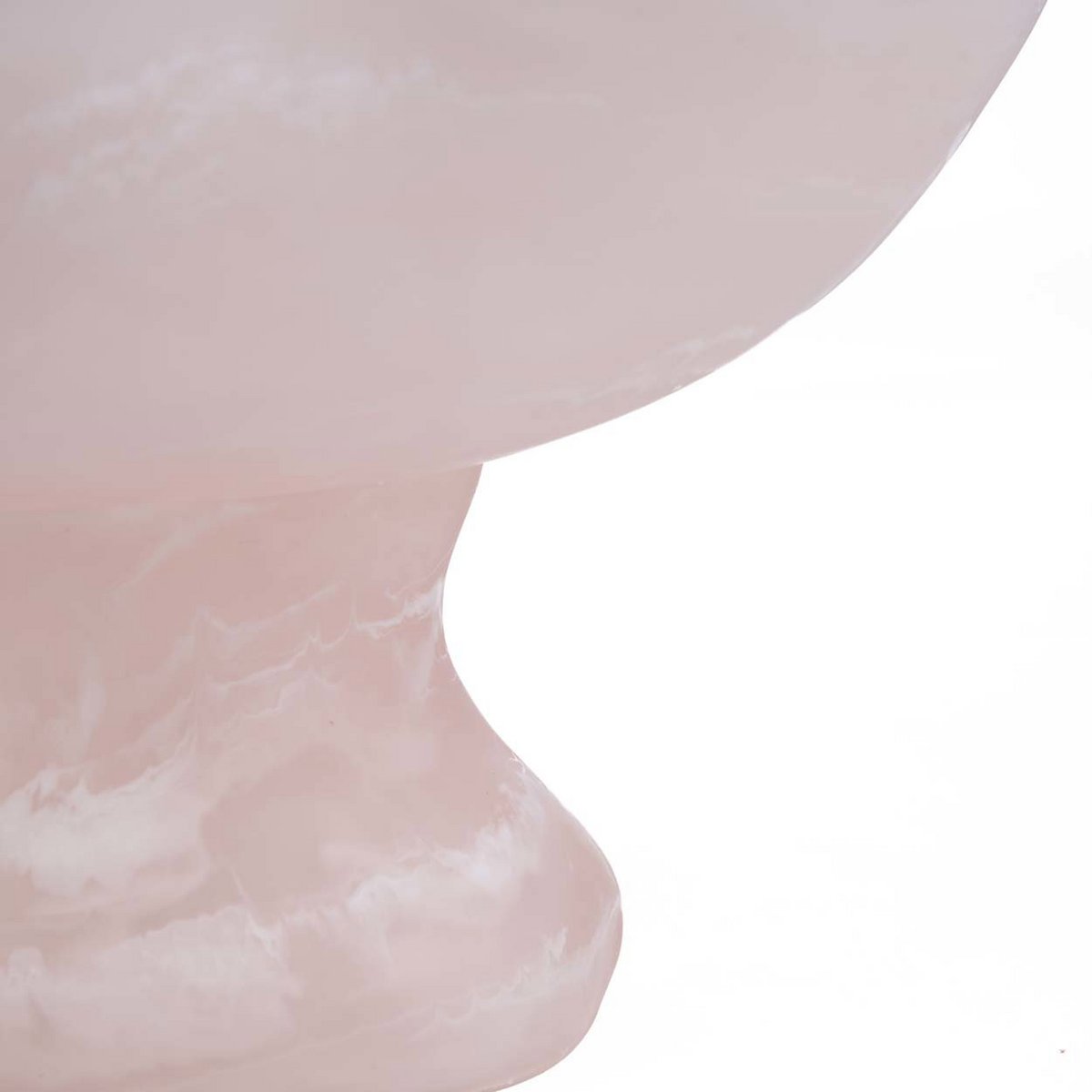 The Resin Organic Fruit Stand - Pink White