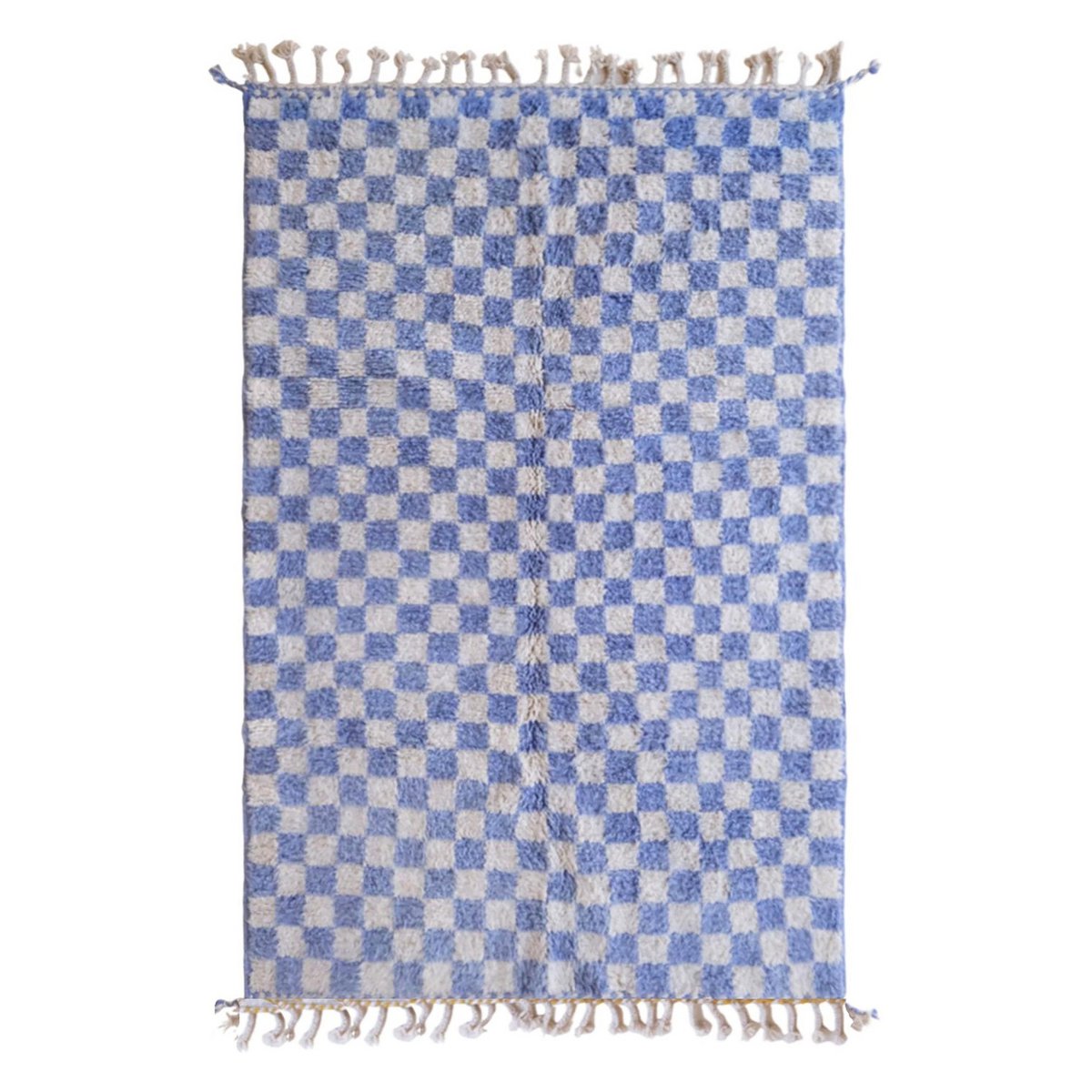 Berber checkered wool rug 160 x 253 cm SOLD