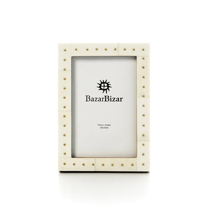 The Boho Dot Frame - Cream - 10x15