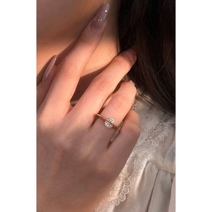 Unique Design Twinkled Star Rings