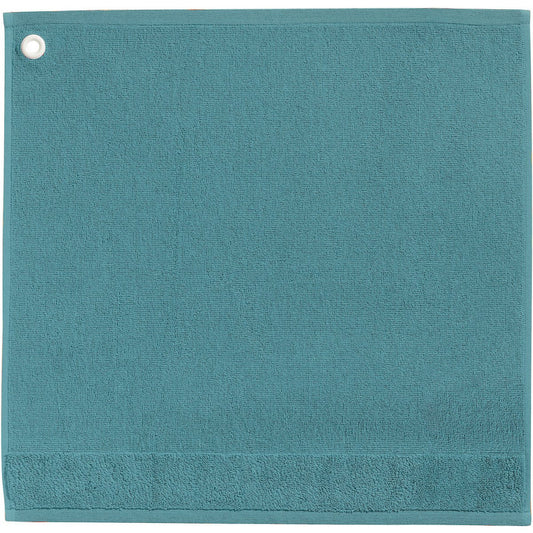 Eyelet Curl Lichen hand towel 50 x 50