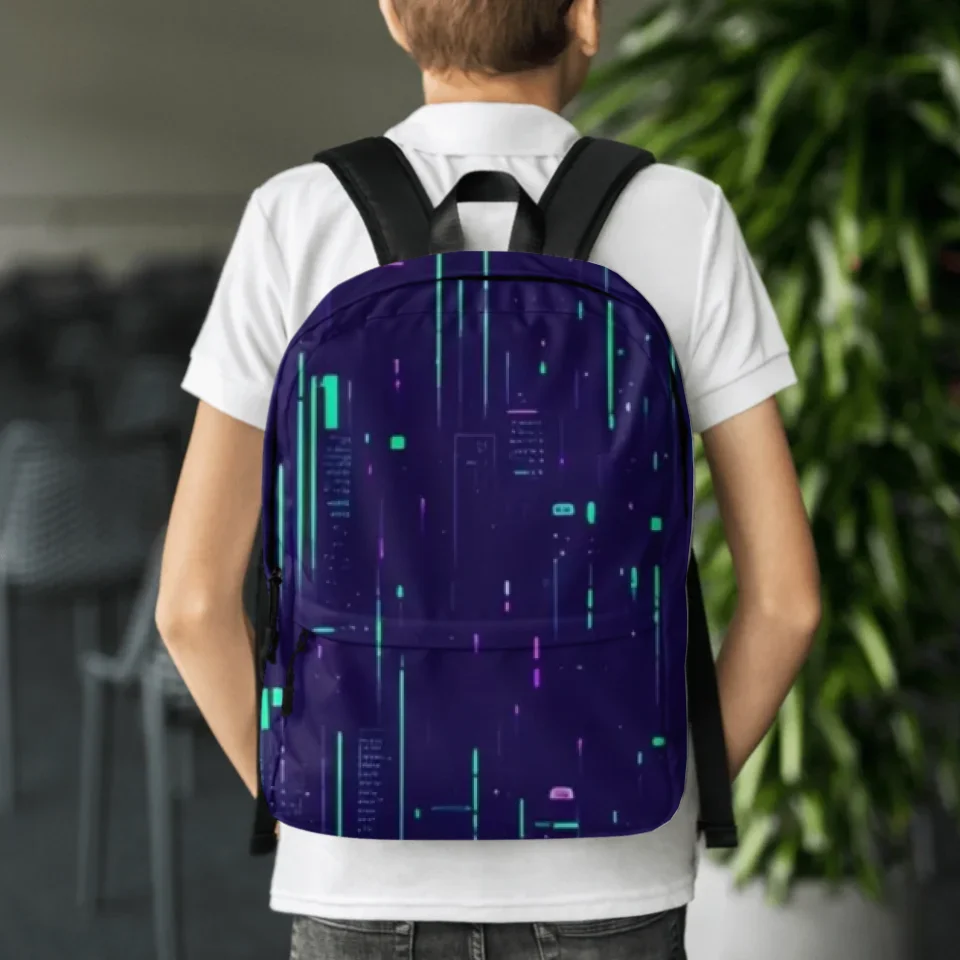 Customizable All-in-Print Backpack