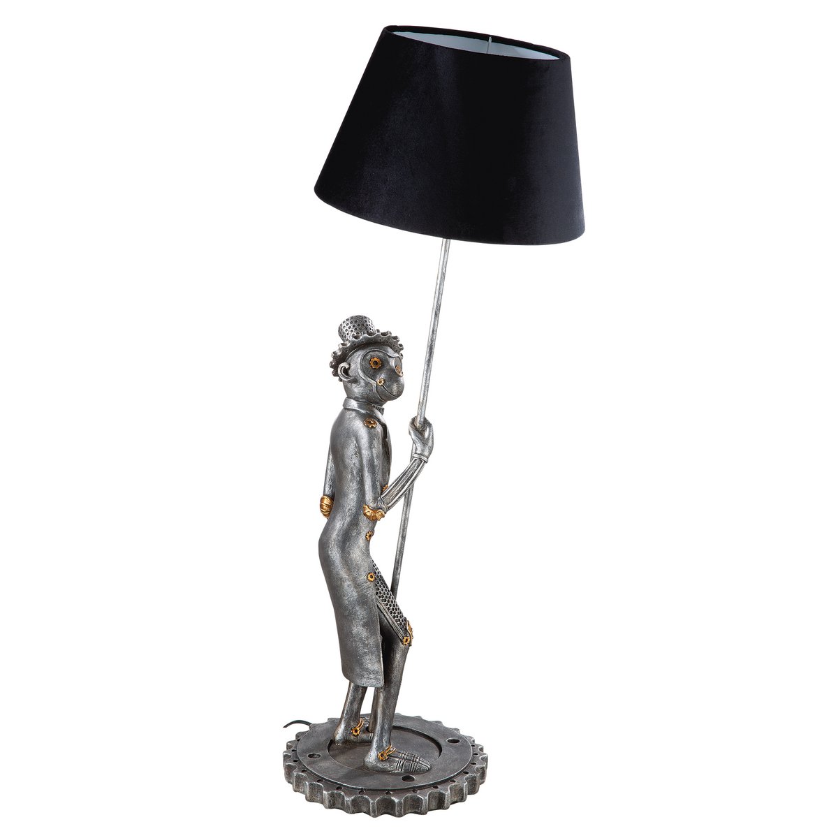 Poly Lamp "Steampunk Monkey"