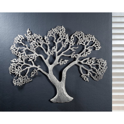 Metal wall relief "Tree"