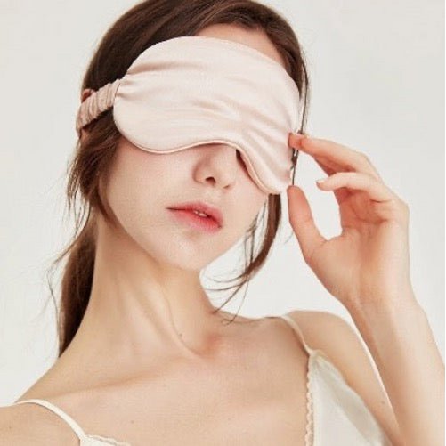 100% Silk Sleeping Mask-22mm-Plain Colors-Oversize