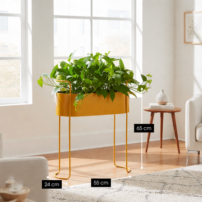 Flowerpot inside Moritz Brown