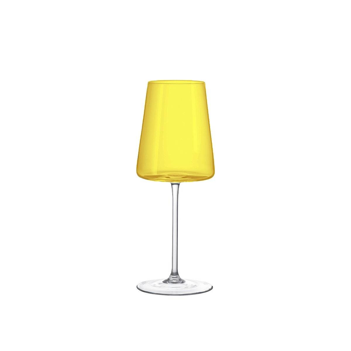 400ml 6 -colored wine glasses - Lot of 6