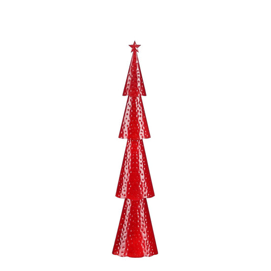 Decorative Christmas tree Red