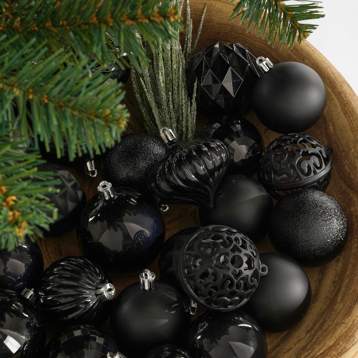 Christmas ball set Black