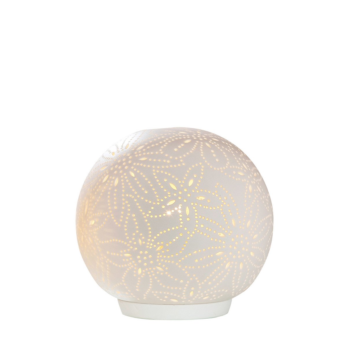 Porcelain lamp ball flower