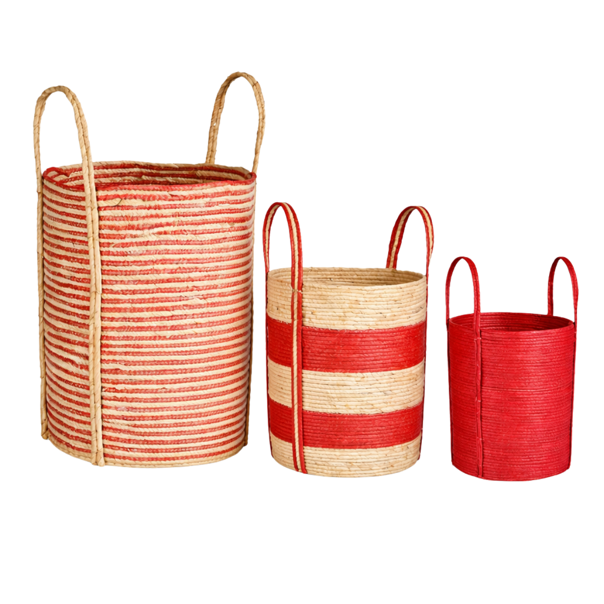 Plantenmand set  Rood