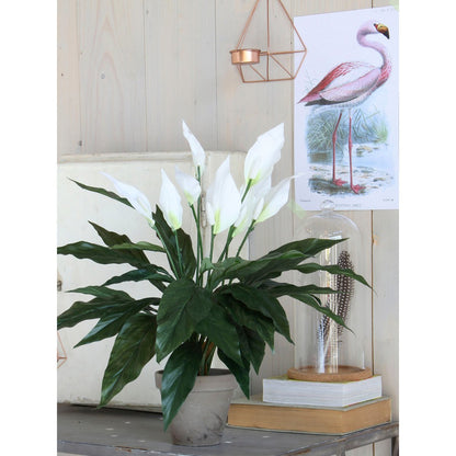 Artificial plant Spathiphyllum White