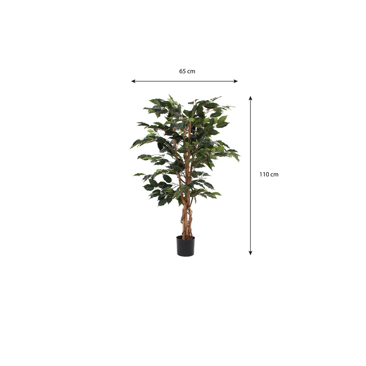 Artificial plant Ficus Green