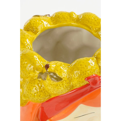 Flowerpot inside Funny Yellow
