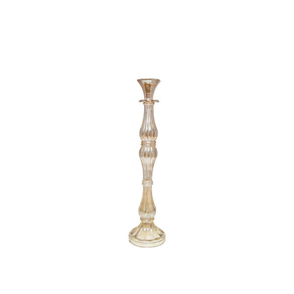 Large H41CM amber amber candlestick