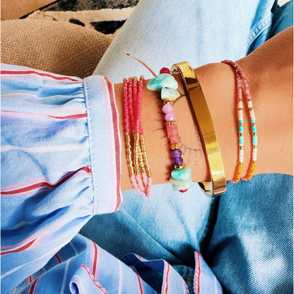 Rectangular small bangle