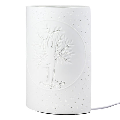 Table lamp Namaste, white H.28 cm