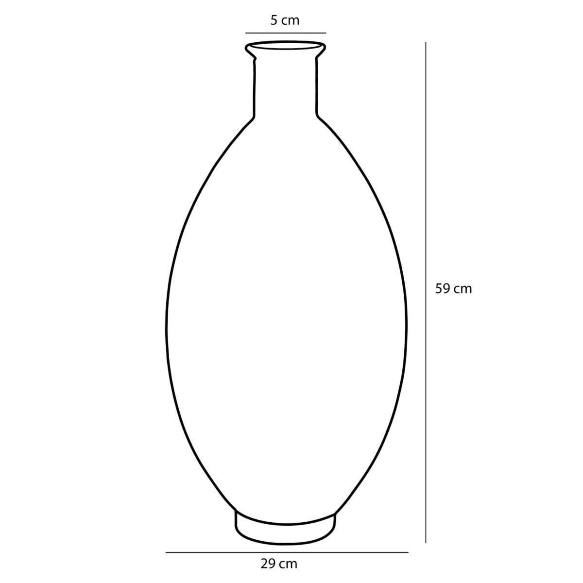 Decorative bottle of Firenza Light Pink