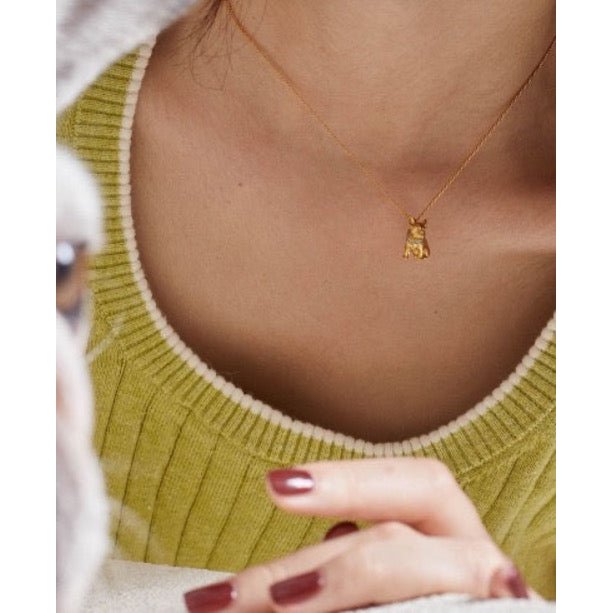 Adorable French Bulldog Charm Necklace