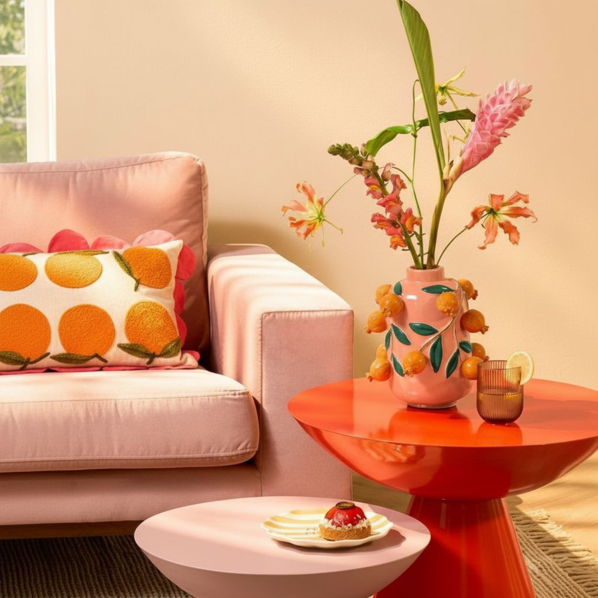 Decorative cushion Off-white