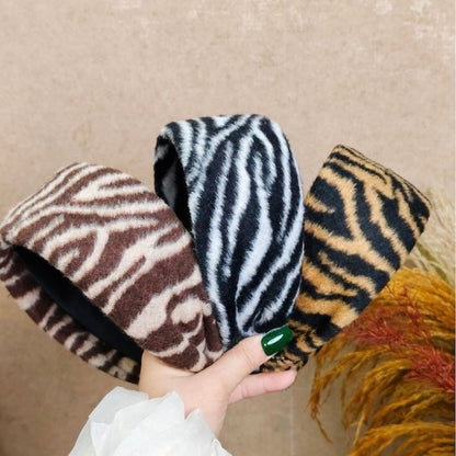 Zebra Print Statement Headband