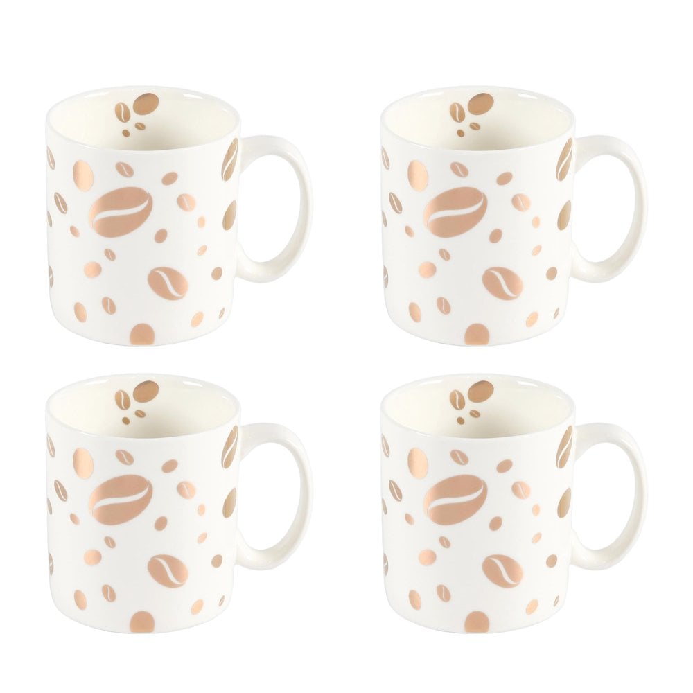 Coffee grain mugs - Lot of 4