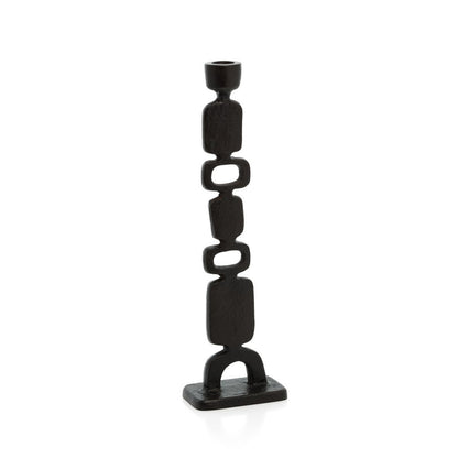 The Totemo Candle Holder - Black - L