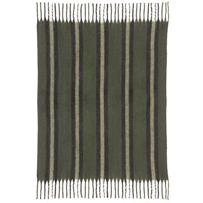 Recycled plaid Isabel Rayé Fir 130 x 160
