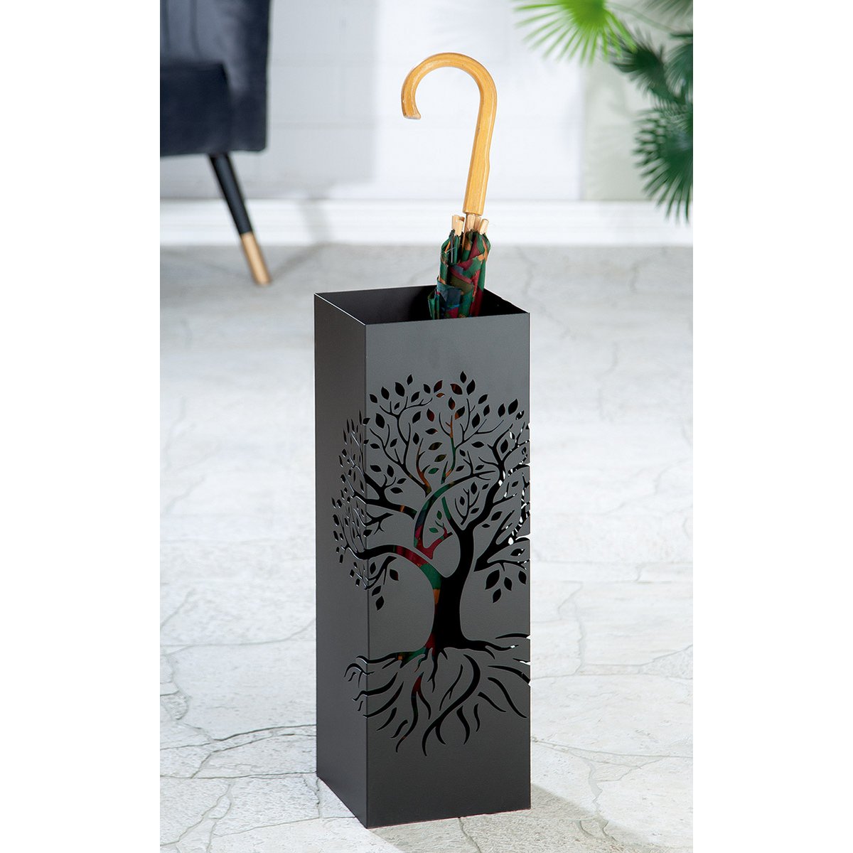 Metal umbrella stand "Tree of Life"