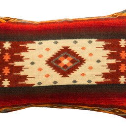 Pillow 40x60cm - Native Quilotoa Red - including duck feather innner cushion