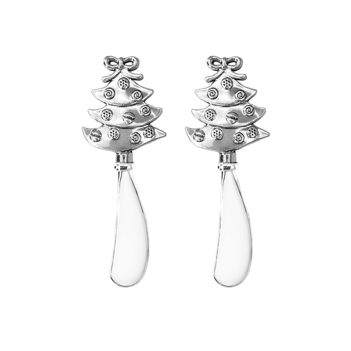 Fir silver spreaders - set of 2