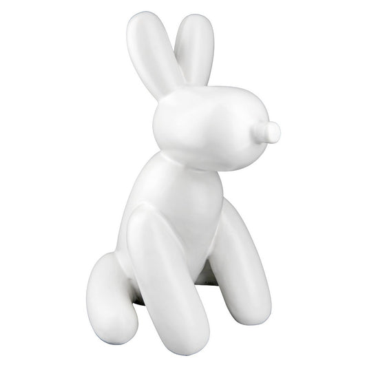 Figure dog balloon dog white