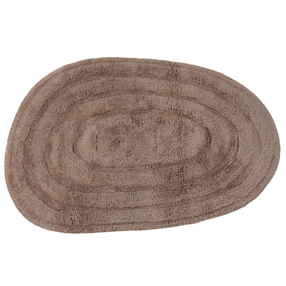 Bath mat Oliver - Taupe 60 x 100 cm