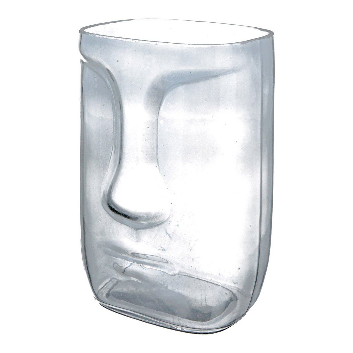 Glas Vase "Face"